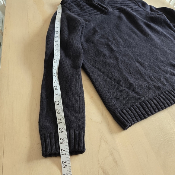 Ted Baker Navy Zip Up Sweater - Picture 13 of 13